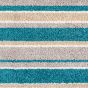 Colors Stripy metrážny koberec 48400-tyrkysová