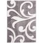 New Baroque grey koberec 80x150 cm