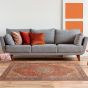 Kayvon red beige koberec + kobercové vrece 152x230 cm