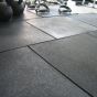 Fitness gumová dlažba 15x1000x1000mm čierna