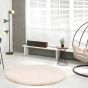 Heaven beige koberec 200 cm kruh