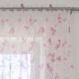 Spring záclona biela-pink 300 cm