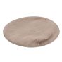 Heaven taupe koberec 120 cm kruh