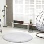 Heaven silver koberec 120 cm kruh