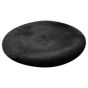Heaven black koberec 160 cm kruh