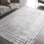 Paris squares silver koberec 80x150 cm