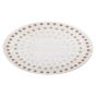 Elio dots cream koberec 120cm kruh