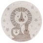 Elio Kids lion koberec 120 cm kruh