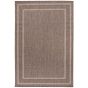 Casa squares taupe koberec 200x290 cm