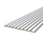 Akustický panel na stenu MDF 12mm white uni-grey