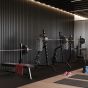 Akustický panel na stenu MDF 12mm black matt-black