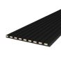 Akustický panel na stenu MDF 12mm black matt-black