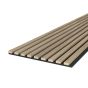 Akustický panel na stenu MDF 12mm sanoma oak-black