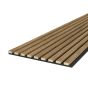 Akustický panel na stenu MDF 12mm saragossa oak-black