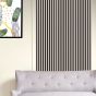 Akustický panel na stenu MDF 12mm sandgray-black